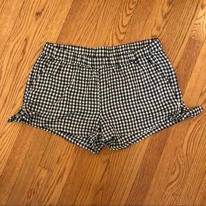 Gingham shorts